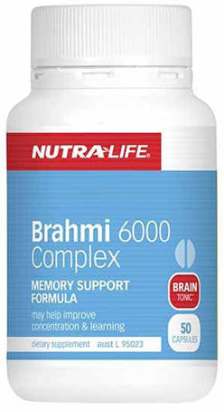 Nutra-Life Brahmi Complex Capsules 50