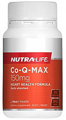 Nutra-Life Co-Q-Max 150mg Capsules 30