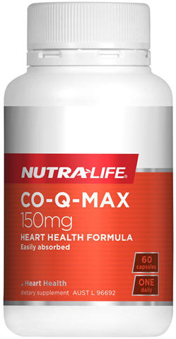 Nutra-Life Co-Q Max 150mg Capsules 60