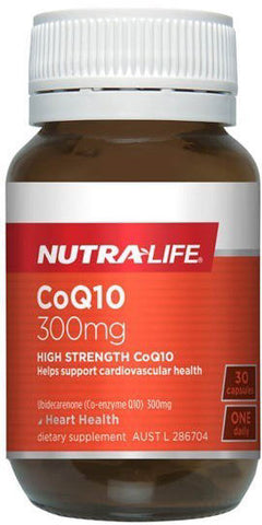 Nutra-Life CoQ10 300mg Capsules 30