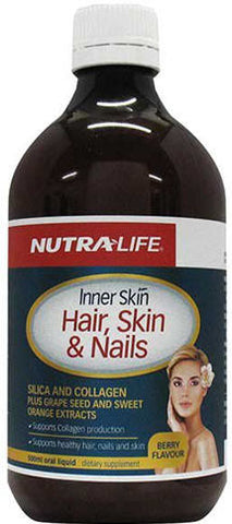 Nutra-Life Inner Skin Hair Skin & Nails Liquid 500ml