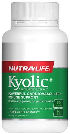 Nutra-Life Kyolic Aged Garlic Extract High Potency Formula 112 Capsules 60