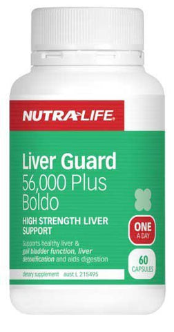 Nutra-Life Liver Guard 56,000 Capsules 60