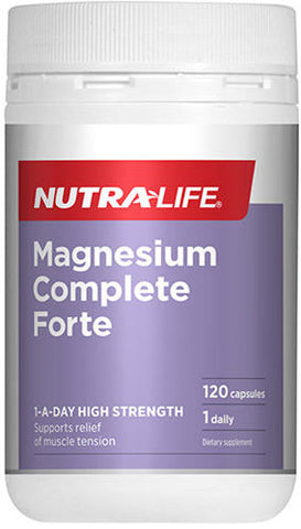 Nutra-Life Magnesium Complete Forte Capsules 120 - New Formula