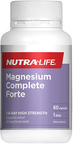 Nutra-Life Magnesium Complete Forte Capsules 60 - New Formula