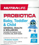 Nutra-Life Probiotica Baby, Toddler & Child Sachets 14