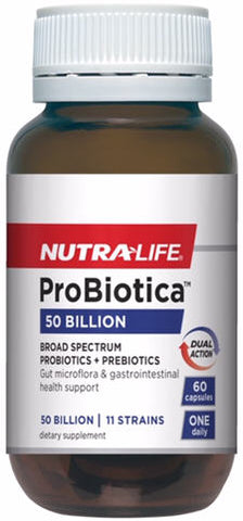 Nutra-Life Probiotica 50 Billion Dual Action Capsules 60