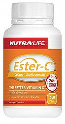 Nutra-Life Ester-C 1000mg + Bioflavonoids Tablets 100