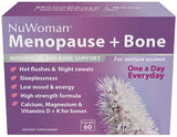 NuWoman Menopause + Bone Capsules 60 = Now Called NuWoman 50 PLUS Wellbeing & Bone Support Capsules 60