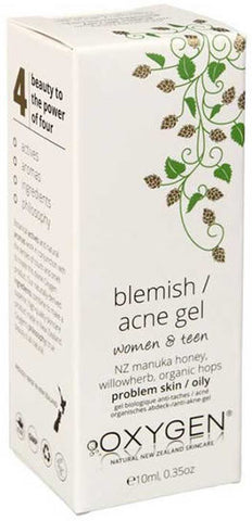 OXYGEN Blemish Acne Gel for Problem or Oily Skin - Women and Teen 10ml