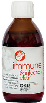 OKU Immune and Infection Elixir 200ml