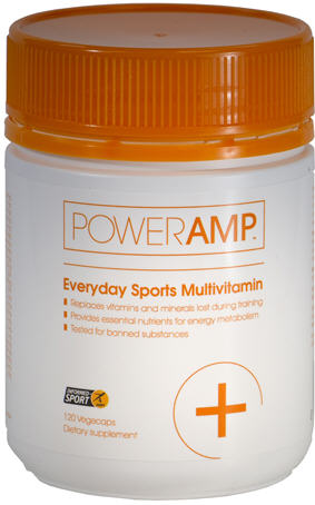POWERAMP Everyday Sports Multivitamin VegeCaps 120