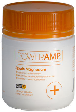 POWERAMP Sports Magnesium Vege Capsules 120