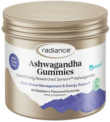 Radiance Ashwagandha Gummies 60 - Raspberry