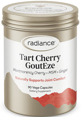 Radiance Tart Cherry GoutEze VegCaps 90