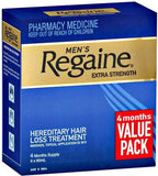 Regaine For Men Extra Strength Solution Value Pack - 4 Months (4x 60ml)