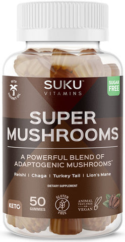 SUKU Super Mushrooms Gummies 50 - Espresso Flavour