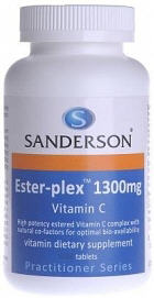 Sanderson Ester-Plex Vitamin C 1300mg Tablets 100