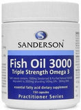 Sanderson Fish Oil 3000 Triple Strength Capsules 150