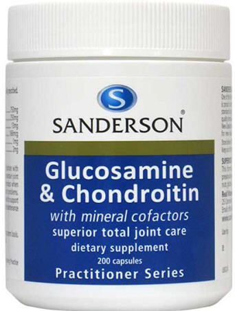 Sanderson Glucosamine & Chondroitin Capsules 200