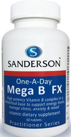 Sanderson Mega B FX Tablets 60