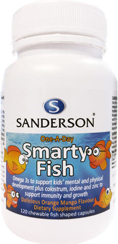 Sanderson Smarty Fish Chewable Capsules 120