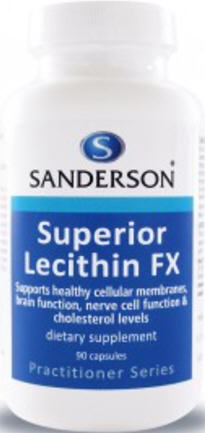 Sanderson Superior Lecithin FX Capsules 90