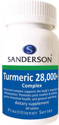 Sanderson Turmeric 28000+ Complex Tablets 60
