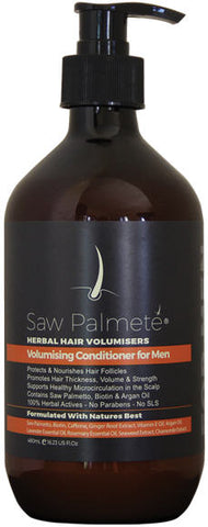 Saw Palmete Volumising Conditioner for Men 480ml - New Zealand only