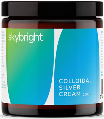 Skybright Colloidal Silver Cream 200g = New Zealand Only Shipping