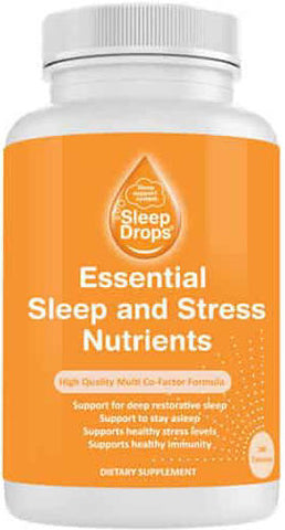 Sleep Drops Essential Sleep & Stress Nutrients Capsules 84