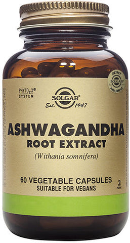 Solgar Ashwagandha Root Extract Capsules 60