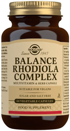 Solgar Balance Rhodiola Complex Capsules 60