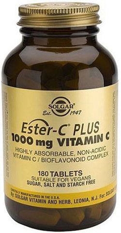 Solgar Ester C Plus 1000mg Tablets 180 - New Zealand Only