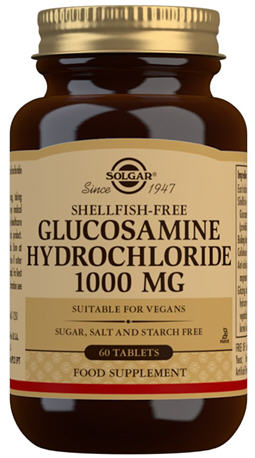 Solgar Glucosamine Hydrochloride 1000mg (Shellfish Free) Tablets 60