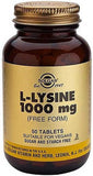 Solgar L-Lysine 1000mg Tablets 50
