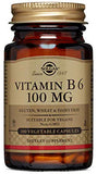 Solgar Vitamin B6 Tablets 100mg Capsules 100