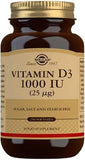 Solgar Vitamin D3 1000IU (25ug) Softgels 250 - New Zealand Only