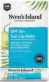 Sven's Island Sun Lip Balm SPF 15+ 5g x 2