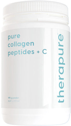 Therapure Pure Collagen Peptides + C Powder 480g - New Zealand Only