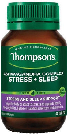 Thompson's Ashwagandha Complex Stress + Sleep Tablets 60