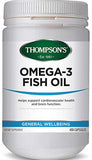 Thompson's Omega-3 Fish Oil 1000mg Capsules 400