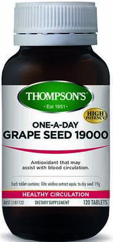 Thompson's Grape Seed 19,000 Tablets 120