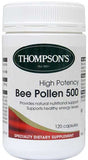 Thompson's High Potency Bee Pollen 500mg Capsules 120