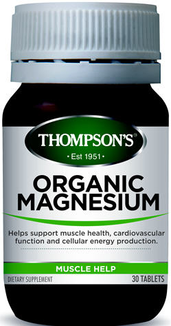 Thompson's Organic Magnesium Tablets 30