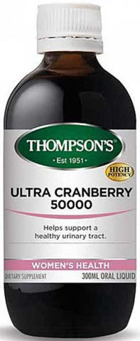 Thompson's Ultra Cranberry 50,000 Oral Liquid 300ml