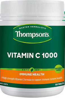 Thompson's Vitamin C 1000mg Chewable Tablets 150