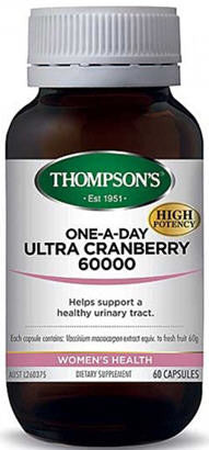 Thompson's Ultra Cranberry 60,000 One-A-Day Capsules 60