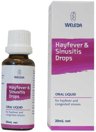 Weleda Hayfever & Sinusitis Drops 30ml