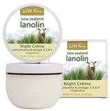 Wild Ferns Lanolin Night Creme with Placenta & Omegas 3,6 & 9 175ml